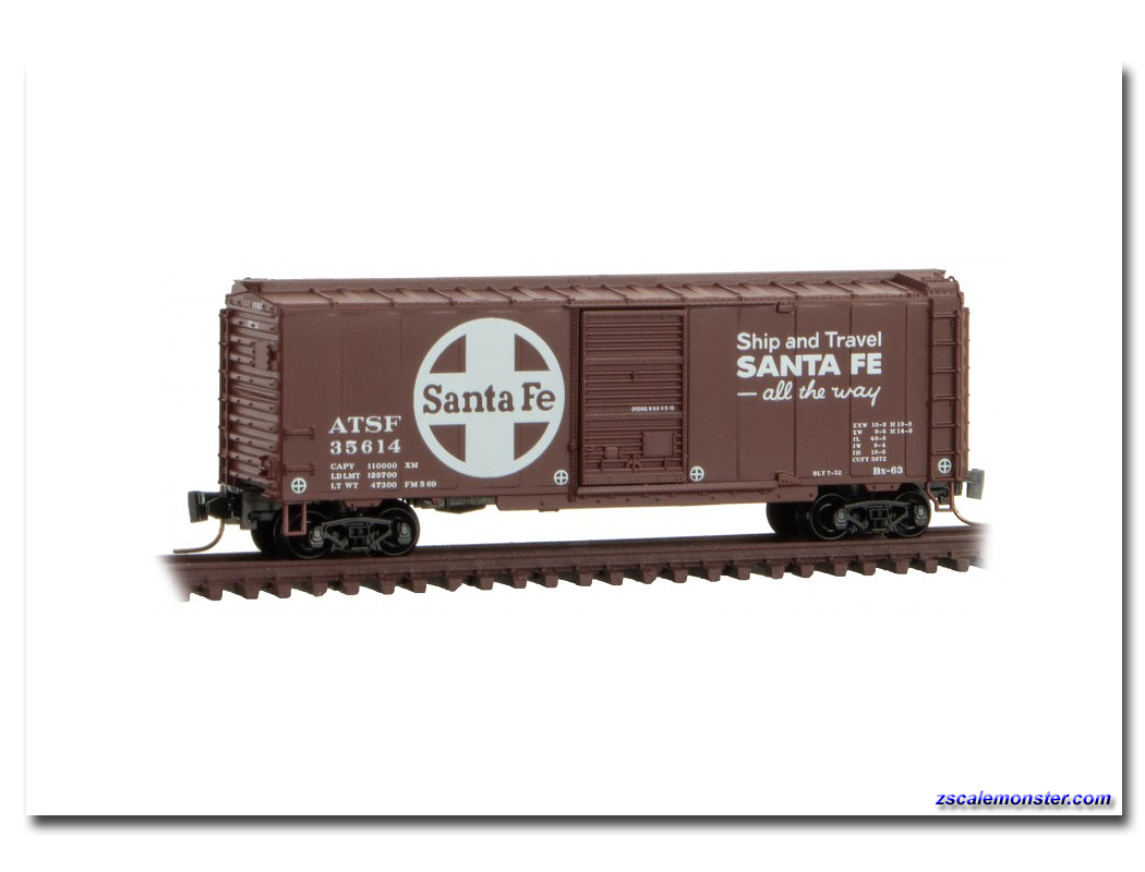 Details about   Z Scale 40' Stand Box Car Great Northern Large GN Series #3 Micro Trains Z Line
