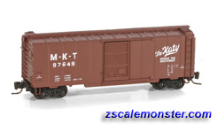 Z MTL 13704-2 50ft Std Box Car Double Door SP LNIB 