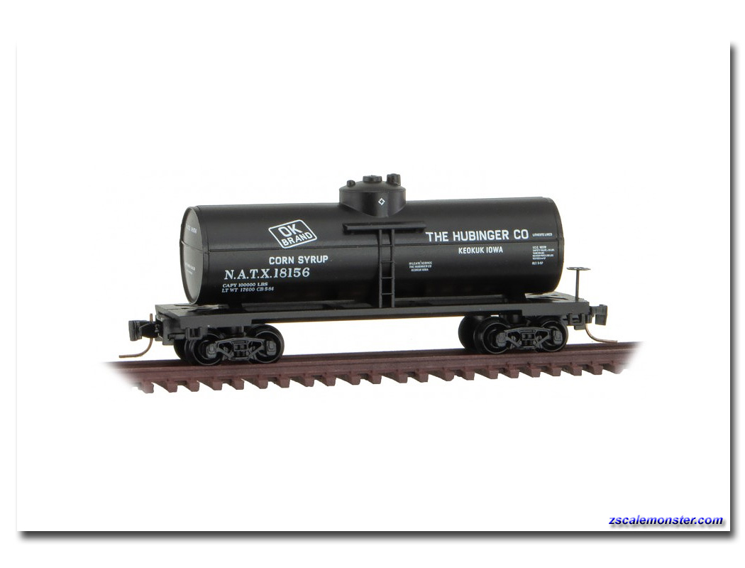 Single Dome Tank Cars NATX Weathered 2-Pack Micro-Trains MTL Z-Scale 39ft 