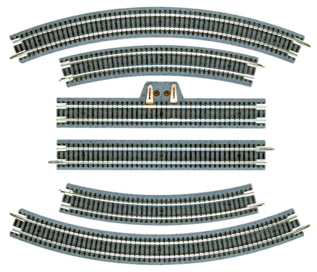 12 Pieces MICRO-TRAINS MTL 990 40 912 Curved Track Pack R490mm x 13* Z Scale 
