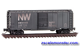 Z Scale MICRO-TRAINS Line 510 44 226 Weathered RAILBOX 50' Box Car w/Graffiti 