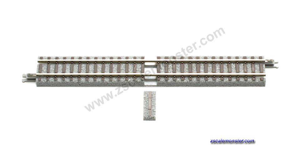 Rokuhan R013 Z Scale Bumper Track 42mm Long z scale track 