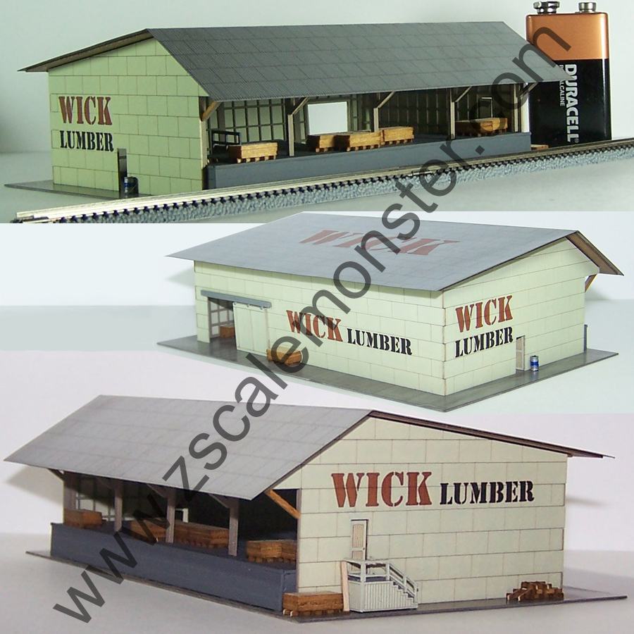 Z Scale Decals Lumber Co The Original